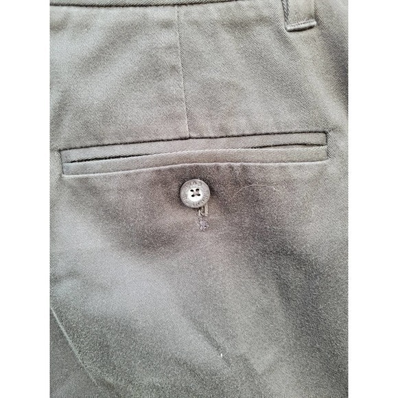 Kenneth Cole New‎ York Black Stretch Preppy Cotton Men's Dress Pants - Picture 7 of 11